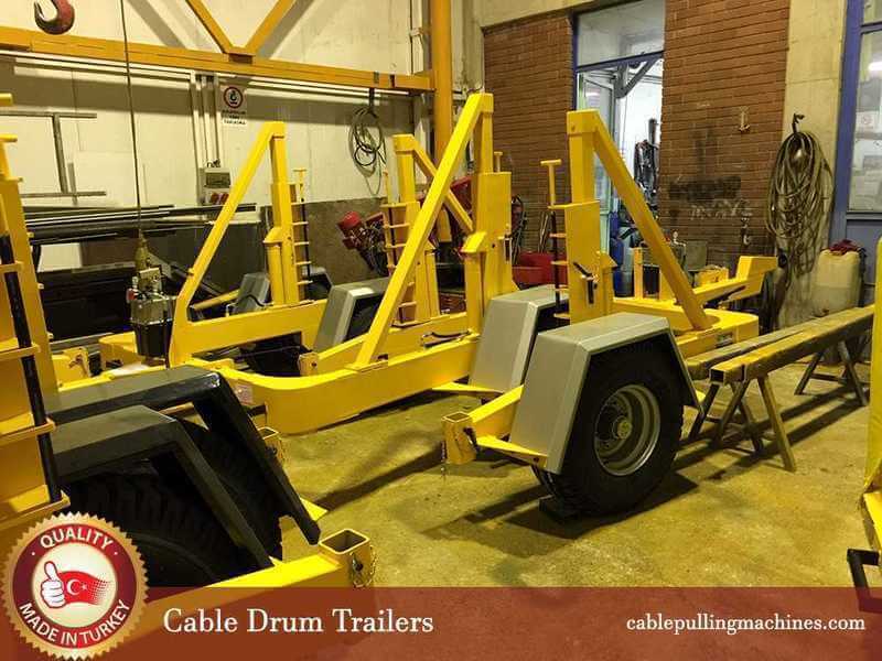 cable drum trailers manufacturer