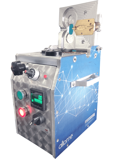 Fiber blowing machine