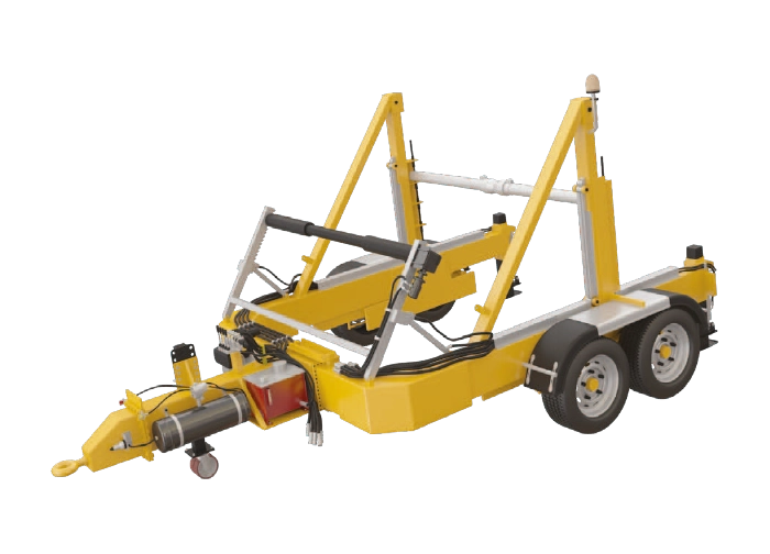 Full Hydraulic Cable Drum Trailers 30 tons Full Hydraulic Cable Drum Trailers 30 tons
