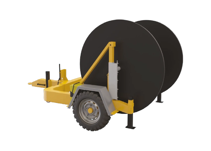Hydraulic Cable Drum Trailers 7 tons Hydraulic Cable Drum Trailers 7 tons