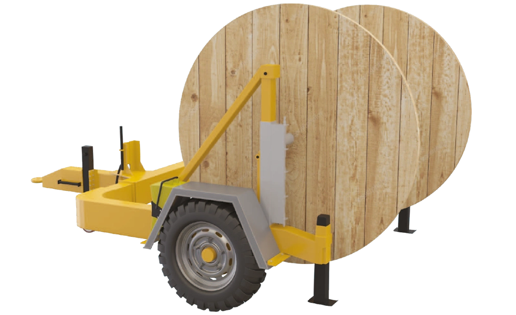 Hydraulic Cable Drum Trailers 7 tons Hydraulic Cable Drum Trailers 7 tons