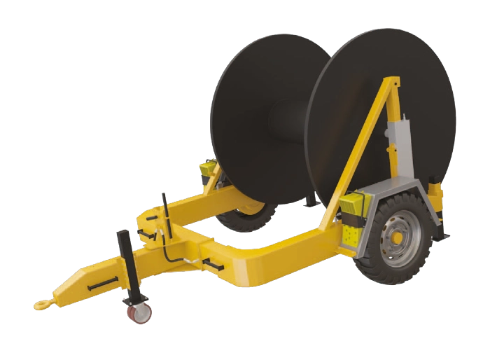 Hydraulic Cable Drum Trailers 7 tons Hydraulic Cable Drum Trailers 7 tons