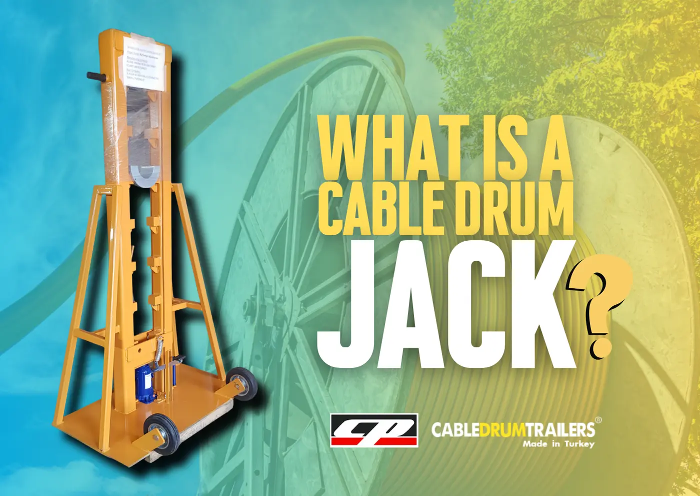How to Use a Cable Drum Jack the Right Way How to Use a Cable Drum Jack the Right Way