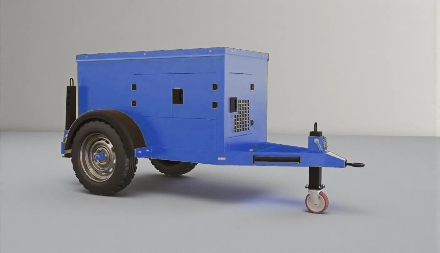 hydraulic cable pulling machines 5 tons blue