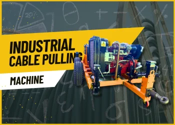 industrial cable pulling machine