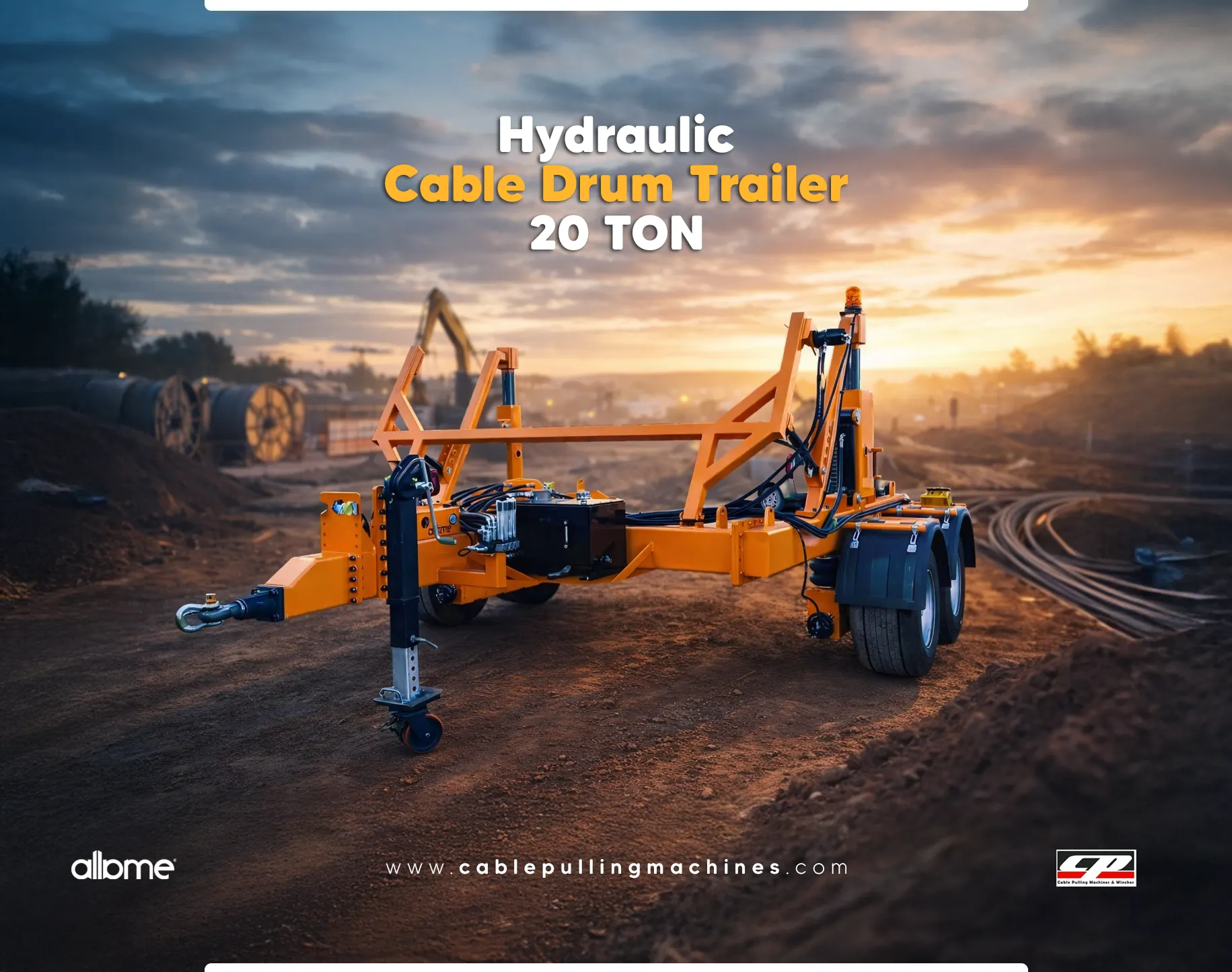 two 20 ton cable drum trailers shipped to iraq two 20 ton cable drum trailers shipped to iraq