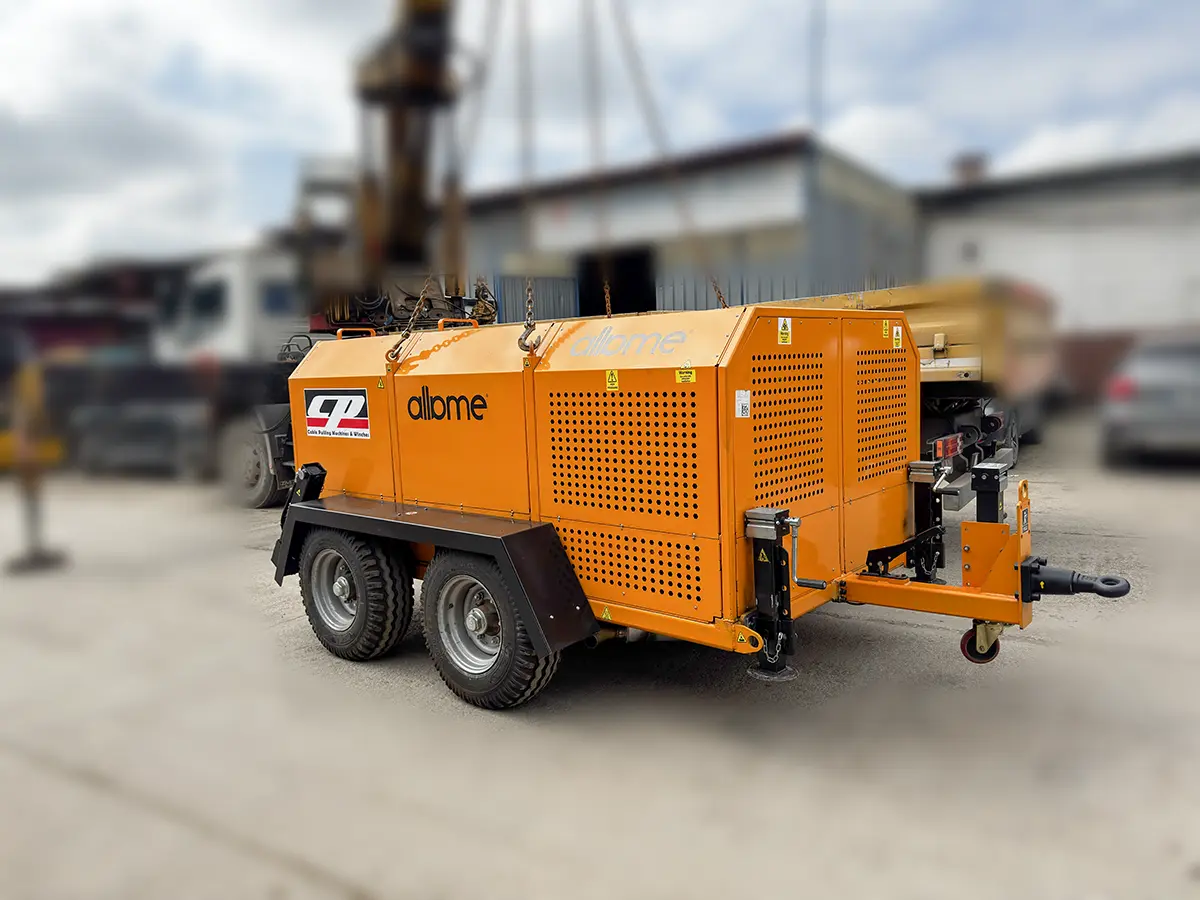 10 Ton Cable Pulling Machine Ready for Shipment to Serbia