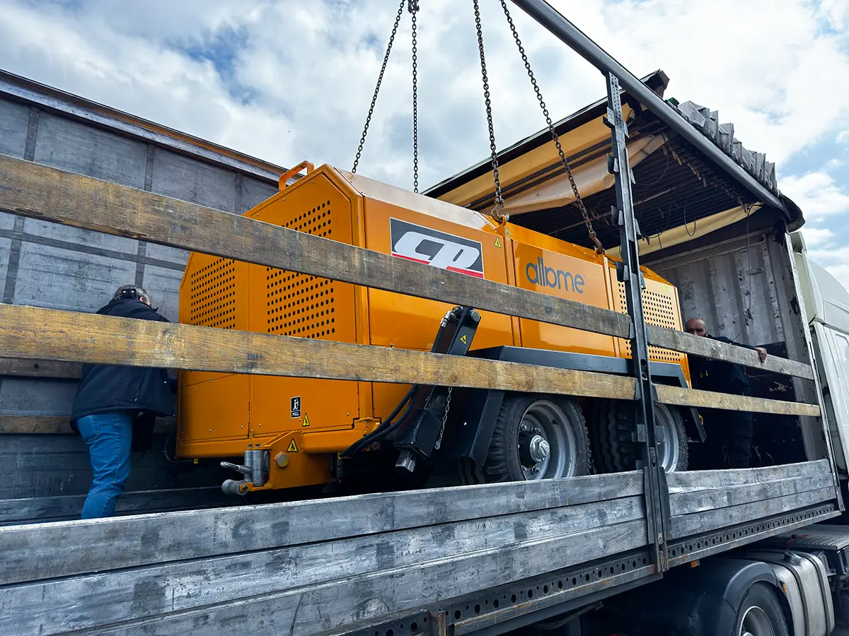 10 Ton Cable Pulling Machine Ready for Shipment to Serbia