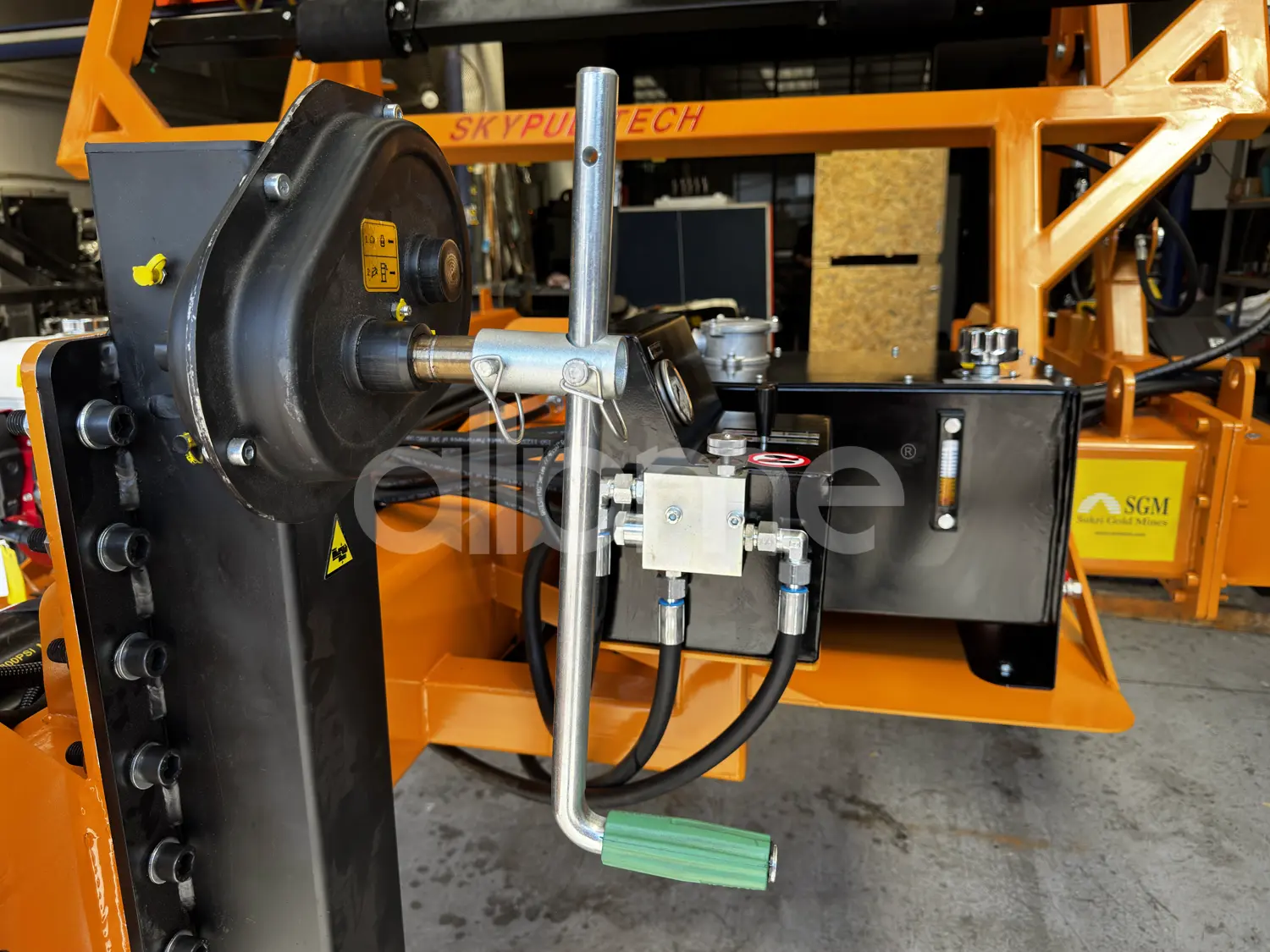 10 ton cable drum trailer ready for shipment to egypt