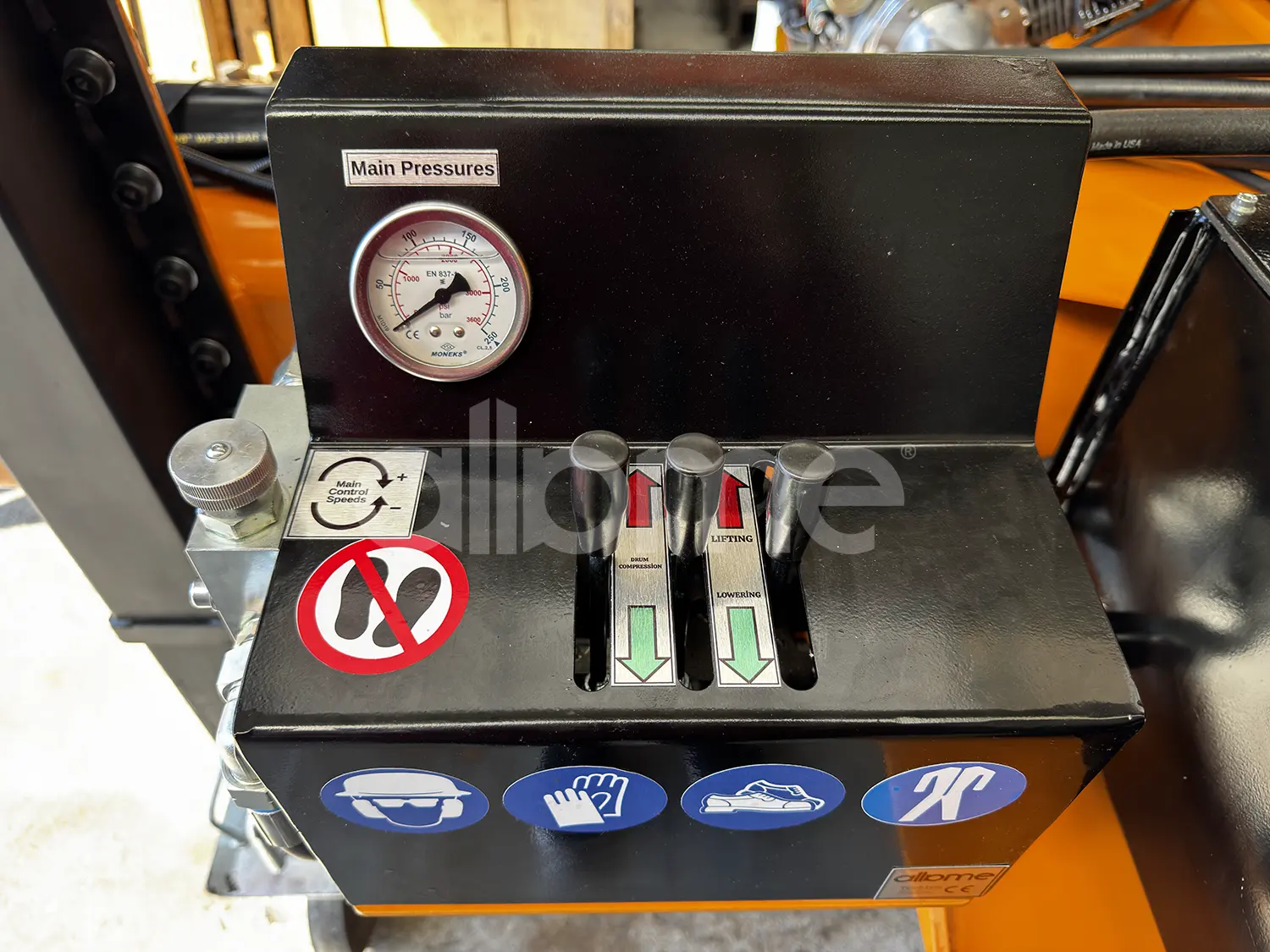 10 ton cable drum trailer ready for shipment to egypt